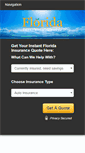 Mobile Screenshot of floridainsurancequotes.net